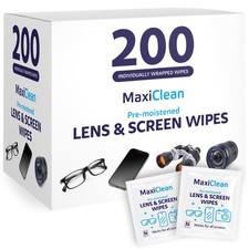 Lens Wipes for Eyeglasses   200 Lens Wipes In...