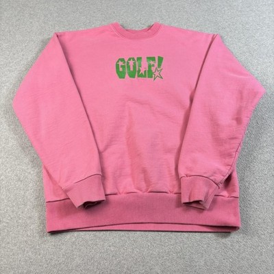 Golf Wang Sweatshirt Women Medium Pink Graphic Streetwear Tyler The Creator READ
