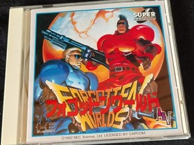 Forgotten World Avenue pad 3 Limited edition PC Engine CD-ROM2, Working-f0809-