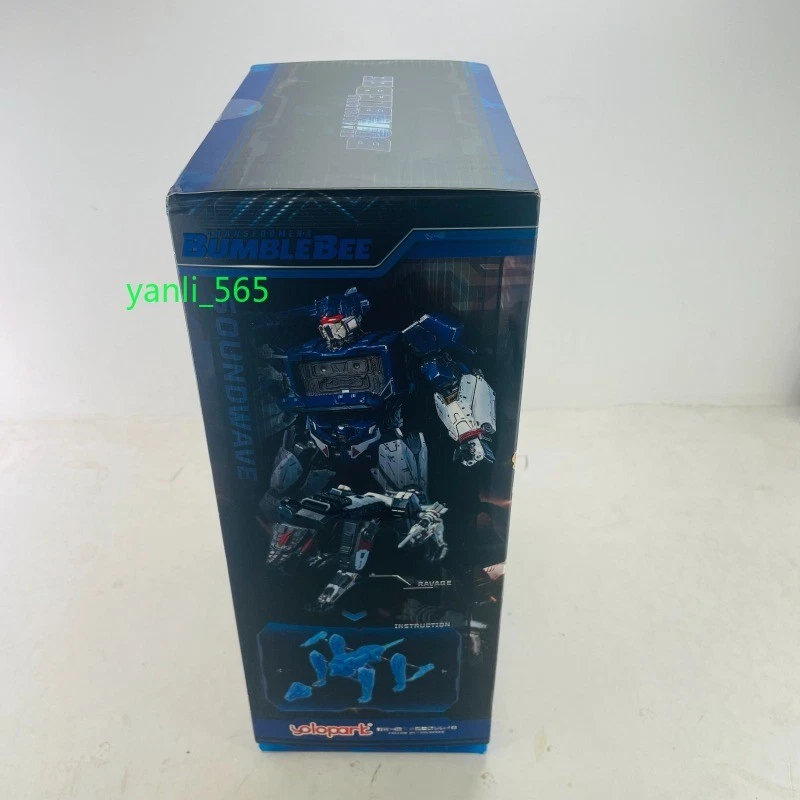 Hasbro AMK PRO Transformers Soundwave Bumblebee Movie Figure Diecast Model Kit - Image 4 of 4