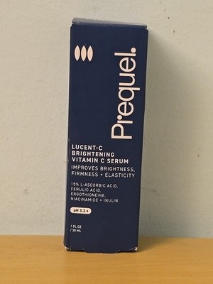 Prequel Lucent-C Brightening Vitamin C Serum 1oz L-Ascorbic Acid NEW Boxed