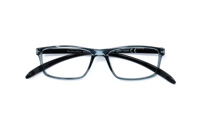 Gian Marco Venturi Unisex Lesebrille grau Größe