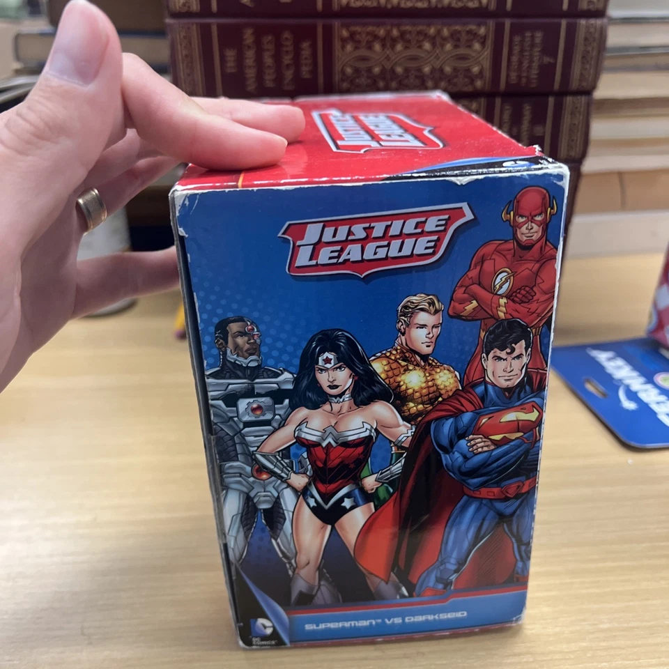 Paquete de figuras de acción Schleich Justice League Superman vs Darkseid 4,5" (B) Foto 4 de 4
