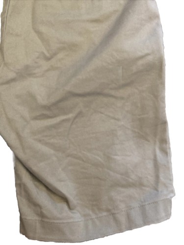 Landʻs End Khaki Bermuda Uniform Shorts Girls Size 14 - Picture 17 of 19