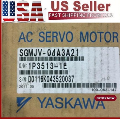 1PC YASKAWA SGMJV-04A3A21 SERVO MOTOR SGMJV04A3A21 New In Box Expedited Shipping