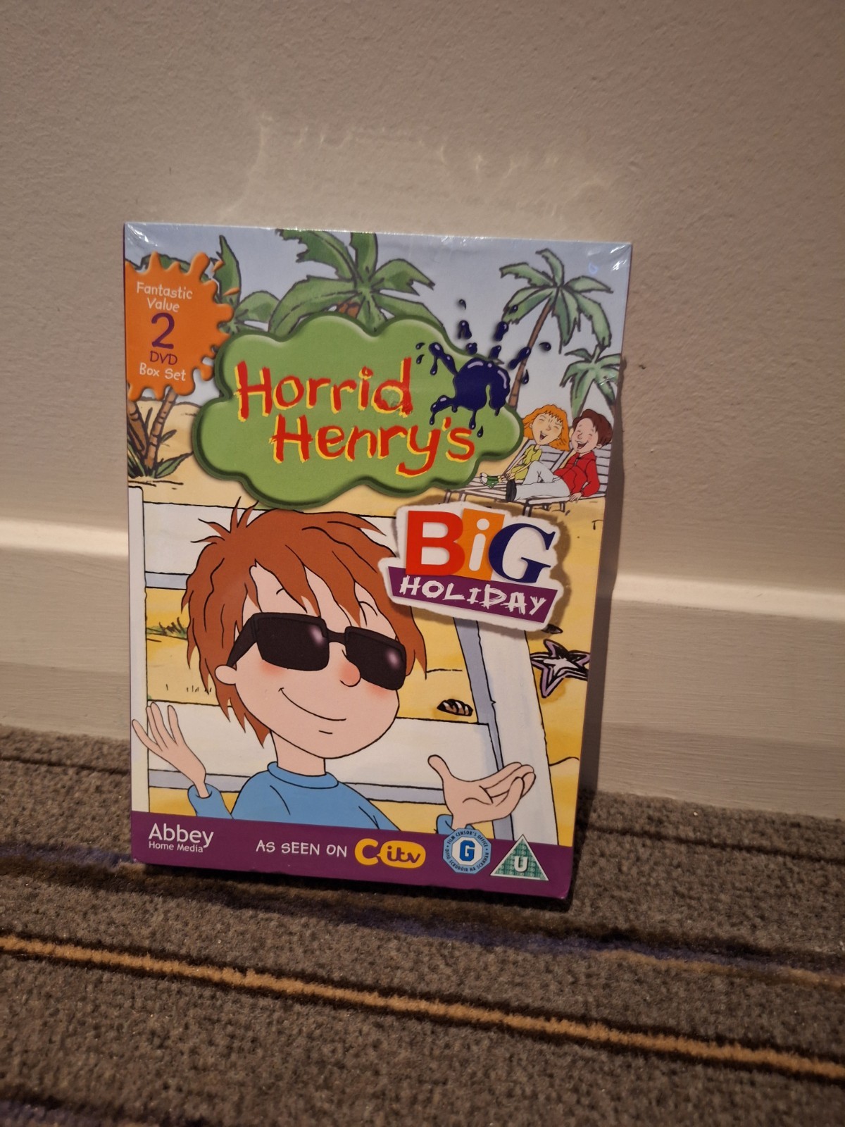 Horrid Henry Big Holiday (DVD, 2015) Double Pack