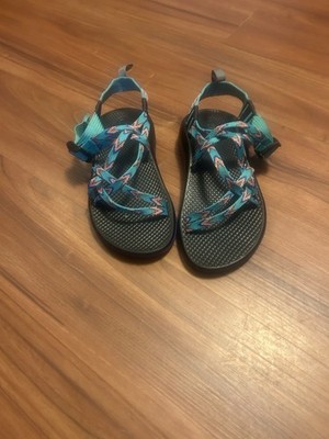 Chaco ZX/1 Ecotread Sandals Kids Youth Sandals Size 3 US Mint Leaf Green