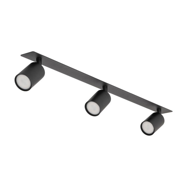 Deckenspot Schwarz L:77 Cm GU10 Verstellbar Metall Deckenstrahler Wohnzimmer-image