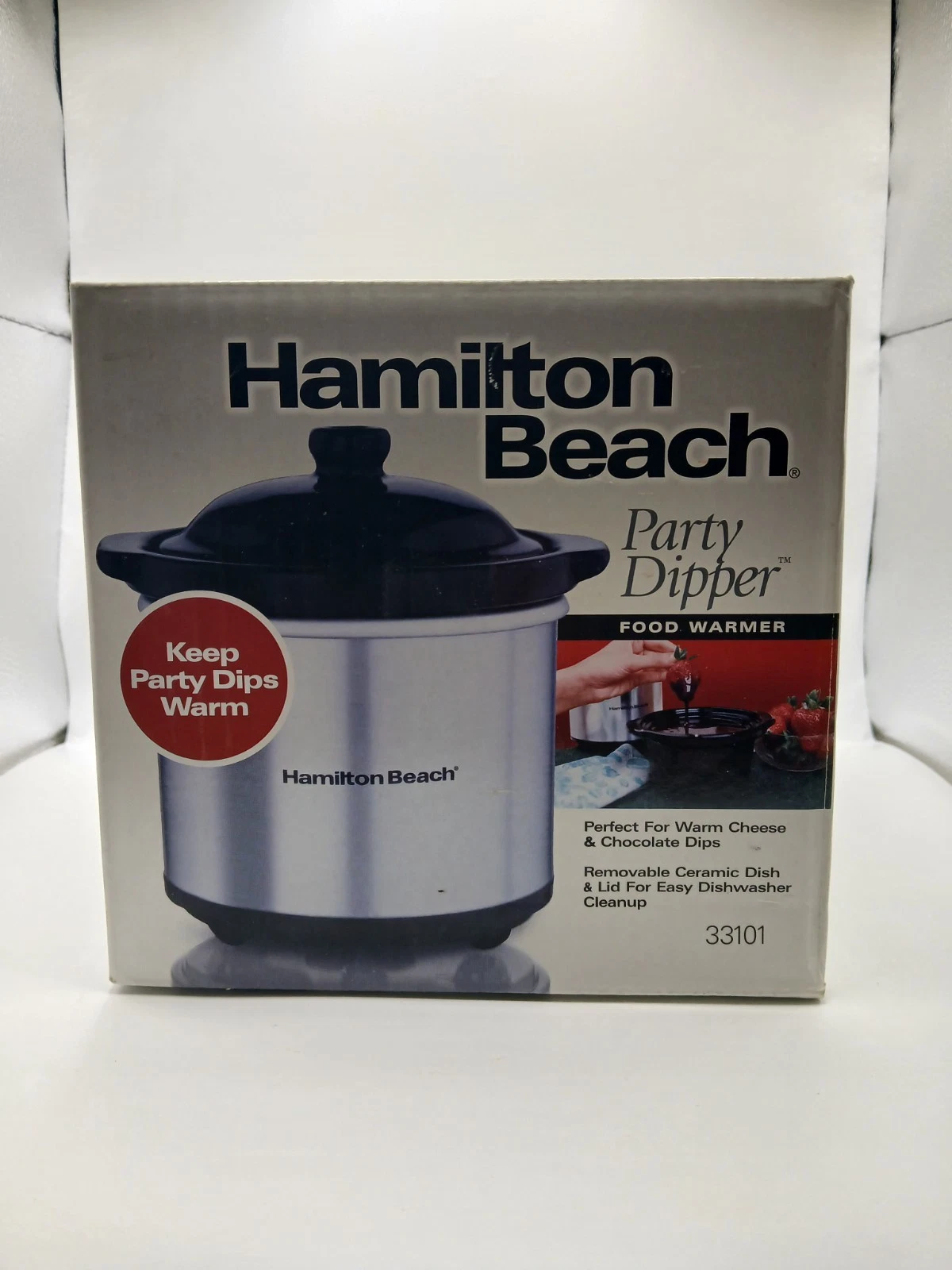Vintage Hamilton Beach Crock Pot Warmer - Party Dipper 16 OZ. Brand New. Sealed.