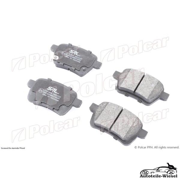Bremsbelagsatz Trw-System Hinten FüR Alfa Giulietta 940 10-20-image