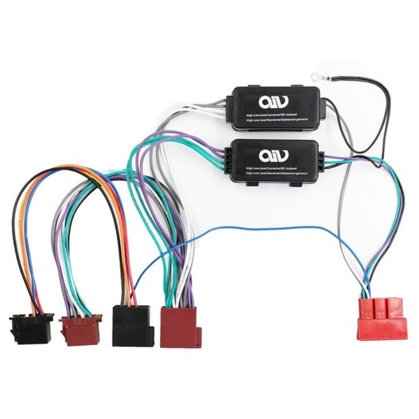 AIV Aktiv-System Autoradio-Adapter Mini-Iso Auto-Radio Adapter-Kabel FüR Audi-image