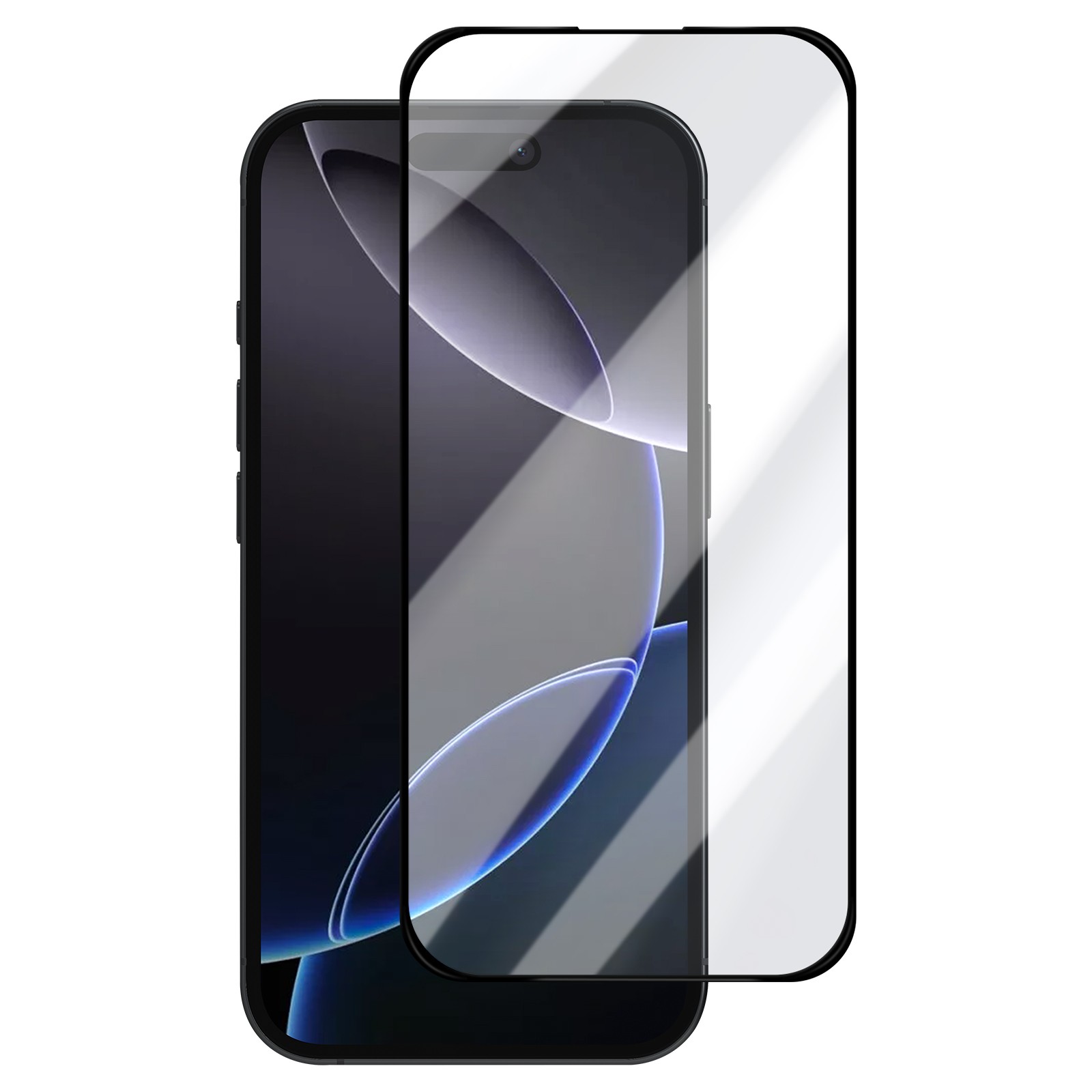 Verre trempé iPhone 16 Pro Forcell haut de gamme et d'une transparence absolue