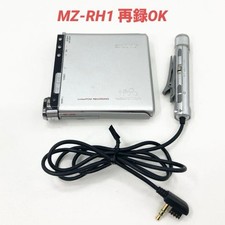 SONY MZ-RH1 MiniDisc Walkman HI-MD Recorder Player Silver Working Excellent