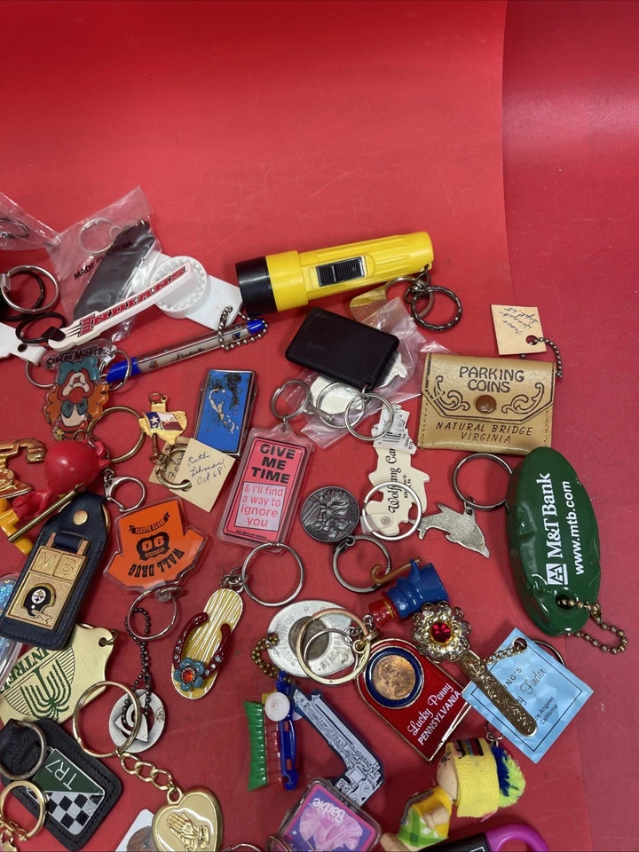 Enorme Lote Llaveros Llaveros Mochila Dijes Cartera Bolso Colgantes. #30 Foto 4 de 4