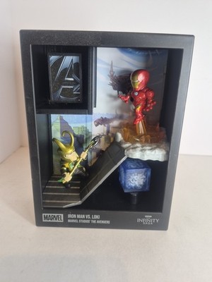 Fandrop Marvel IRON MAN vs. LOKI Figures Diorama from Avengers The Infinity Saga