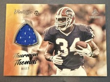2022 Panini Luminance #VM-TTH Thurman Thomas Vintage Materials