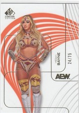 2025 Sp Signature Edition Aew - Megan Bayne #92 Orange /75 (RC) ZJ