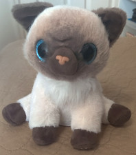Pets Alive Siamese Cat MOOLOO Smitten Kitten Surprise Interactive Plush 6  Works