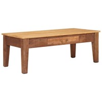 Couchtisch Braun 110 X 55 X 40 Cm Massivholz Mango