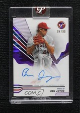 2024 Topps Pristine Purple Pulsar Refractor 4/99 Ben Joyce #PA-BJ Auto 1s4s