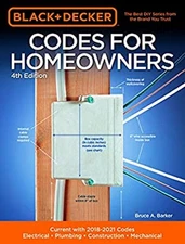 Black and Decker Codes for Homeowners 4th Edition : Current with