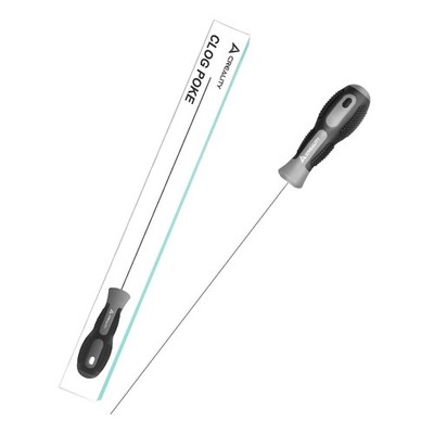 Creality Clog Poke,3D Printer Nozzle Cleaning Kit,Φ1.5mm L210mm Prolong Throat