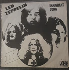 Led Zeppelin - Belgian 45rpm  - EX/VG  Immigrant Song -b/w Hey Hey What Can I Do
