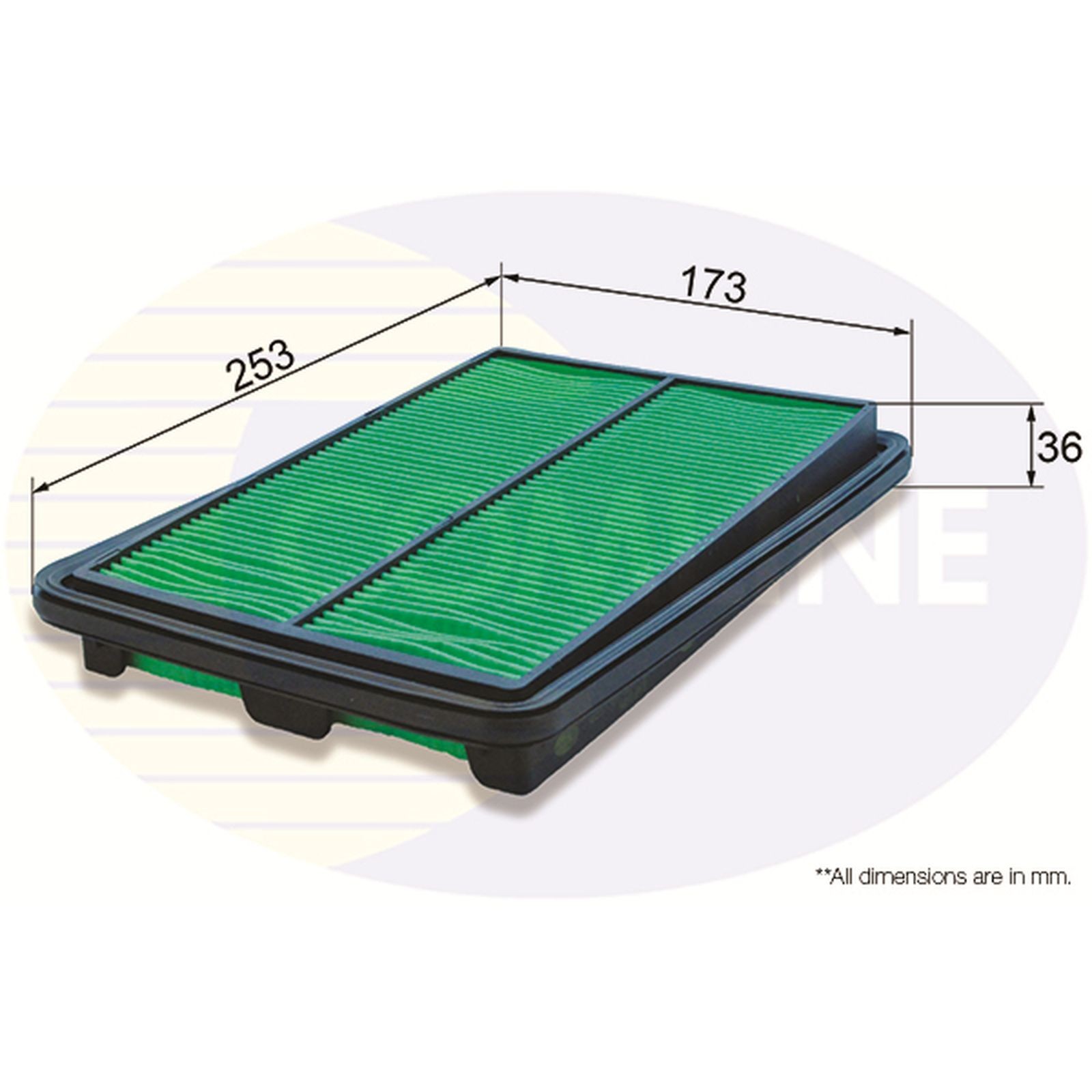 Air Filter EAF895 Comline 165464BA1A 165464EA0C 165464BA1B 165464BD0C 165464BC1A
