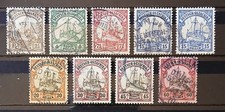 Dt. Kolonie Deutsch-Ostafrika MiNr. 30 - 37 sauber gestempelt und tadellos (686)