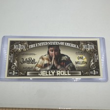 JELLY ROLL: Country Singer, Rapper, Songwriter 1,000,000 With Sleeve
