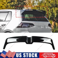 For 2015-21 GTI Golf-R MK7 MK7.5 Black Oettinger Style Rear Roof Spoiler Wing