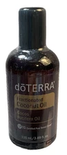 DoTerra FRACTIONATED COCONUT OIL 115 mL Bottle SEALED NEW Exp 06.2026