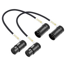 Rotatable Right-Angle XLR Cable, Adjustable-Angle Low-Profile XLR Microphone ...