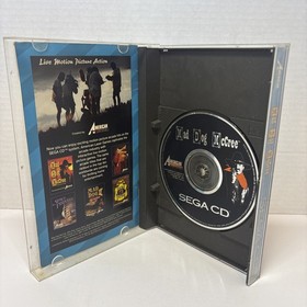 Mad Dog McCree (Sega CD, 1993) CIB 💿🎮 See Description