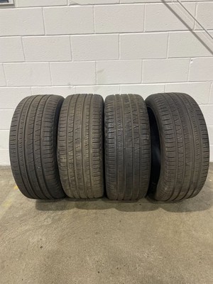4x P285/45R22 Pirelli Scorpion Verde All Season 9/32 114 H Used Tires 2854522