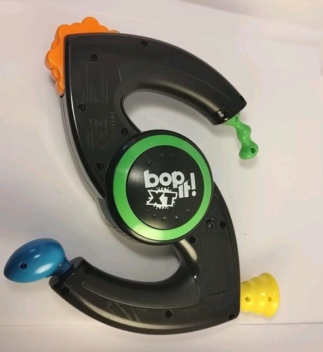 Bop It XT elektronisches Handheld-Spiel 2010 Hasbro schwarz vollständig getestet & funktionsfähig - Bild 1 von 7