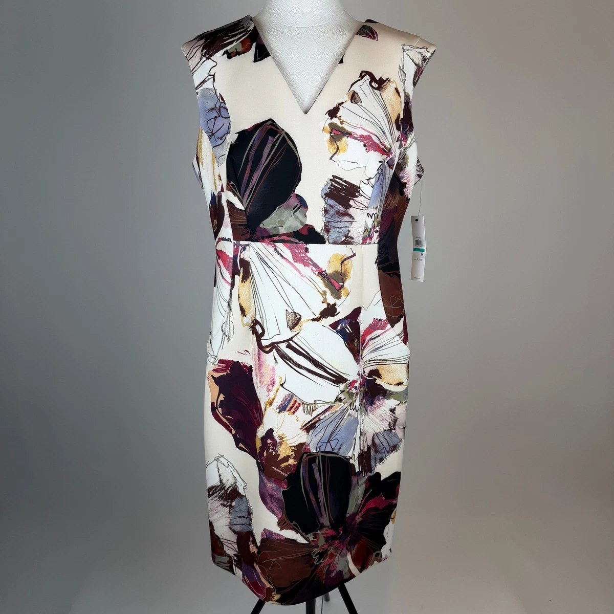 Calvin Klein Floral Sleeveless Sheath Dresses for Women for sale | eBay