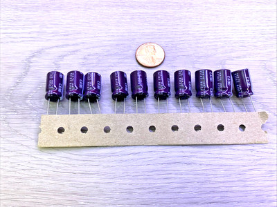 10x Nichicon 6.8uf 400V Radial capacitors caps QTY 10pcs *