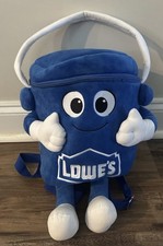 Lowes Plush Bucket Backpack NEW
