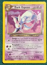 Dark Espeon - 4/105 - Pokemon Neo Destiny Unlimited Holo Rare Karte WOTC NM/Mint