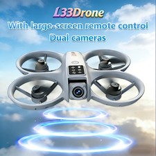L33 MAX Anti-collision Camera Drone 4.3in Screen Camera Optical Flow Positioning