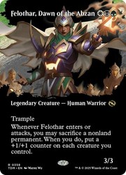 Felothar, Dawn of the Abzan (Borderless) TDM #358