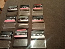 lot 9 SONY K7 cassette MP DIGITAL 8  CAMÉSCOPE VIDEO 8