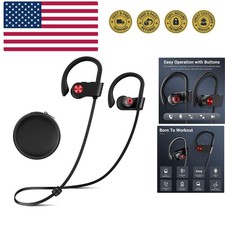 Bluetooth Headphones, Bluetooth 5.3 Waterproof Wireless Sports Earbuds for Wo...