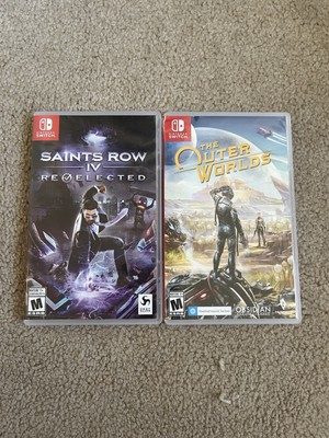 Saints Row IV: Re-Elected + The Outer Worlds Nintendo Switch Games Bundle Of 2