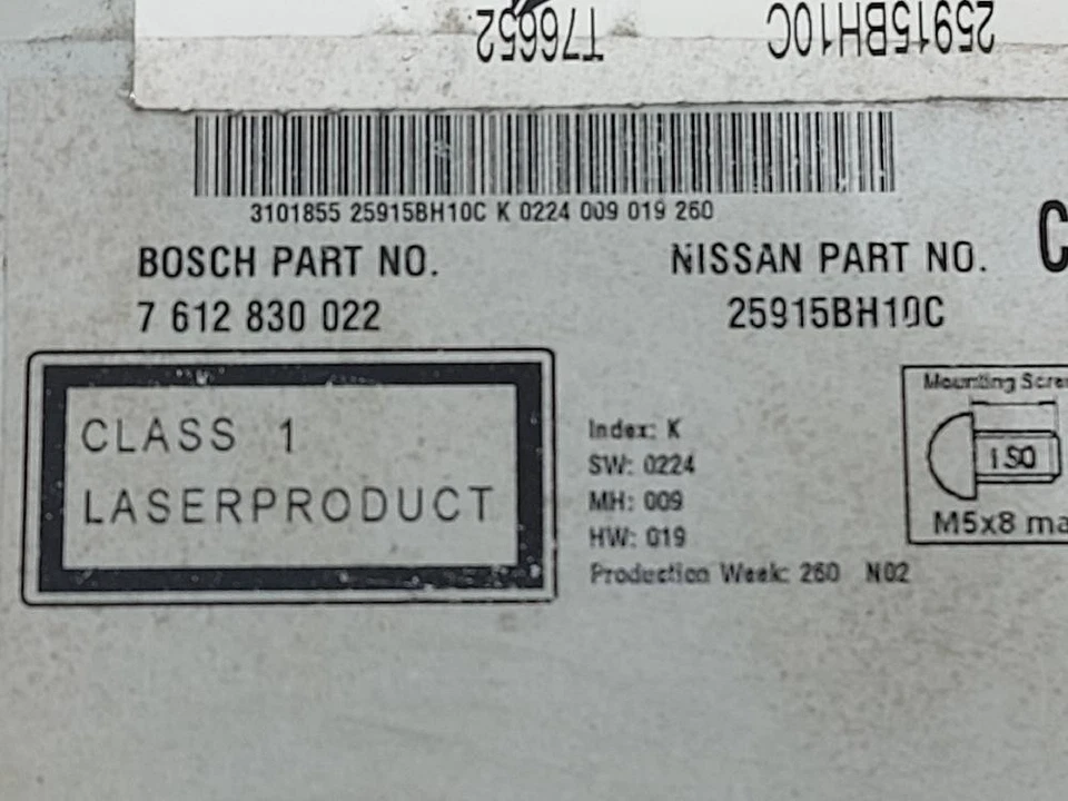 25915BH10C navigationsgerät für NISSAN QASHQAI 2 (JJ10) ACENTA cansp197370 - Bild 2 von 4
