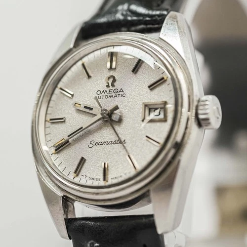 **Working ! Needs Repair** Vintage OMEGA Seamaster Cal.681 Automatic 26mm Ladies