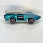 🔥 Hot Wheels Redline Rocket Bye Baby - Aqua - Orig. 1971 - Nice Example 🔥