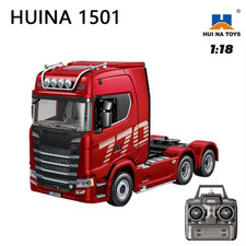 HUINA 1501 770S Alloy Tractor 19CH RC Truck 1/18 2.4G Remote Control Engineering