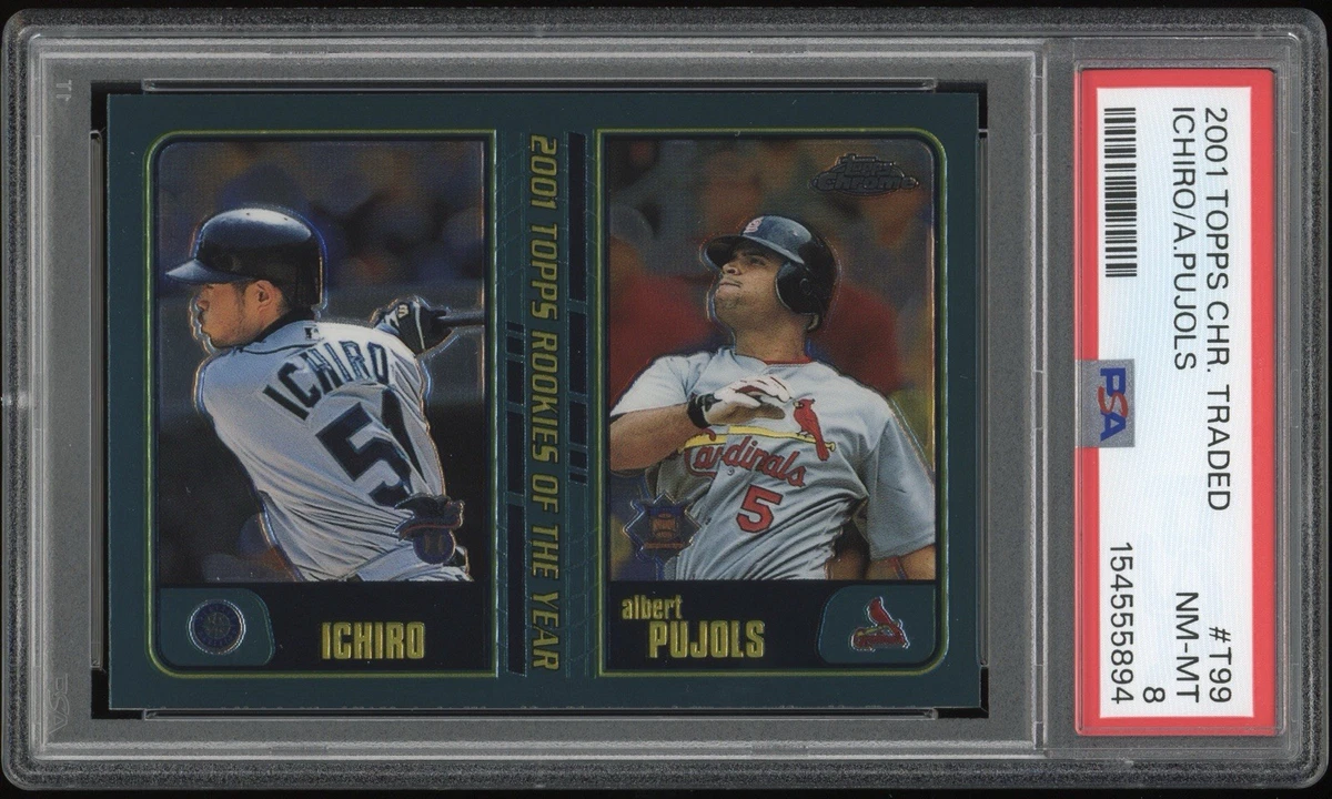イチロー　2002UD ルーキージャージーカードPSA8 25+ Ichiro Suzuki Professional Sports Authenticator (PSA) Baseball